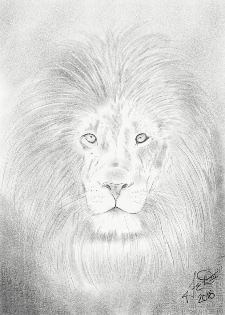 lion head f deardurff