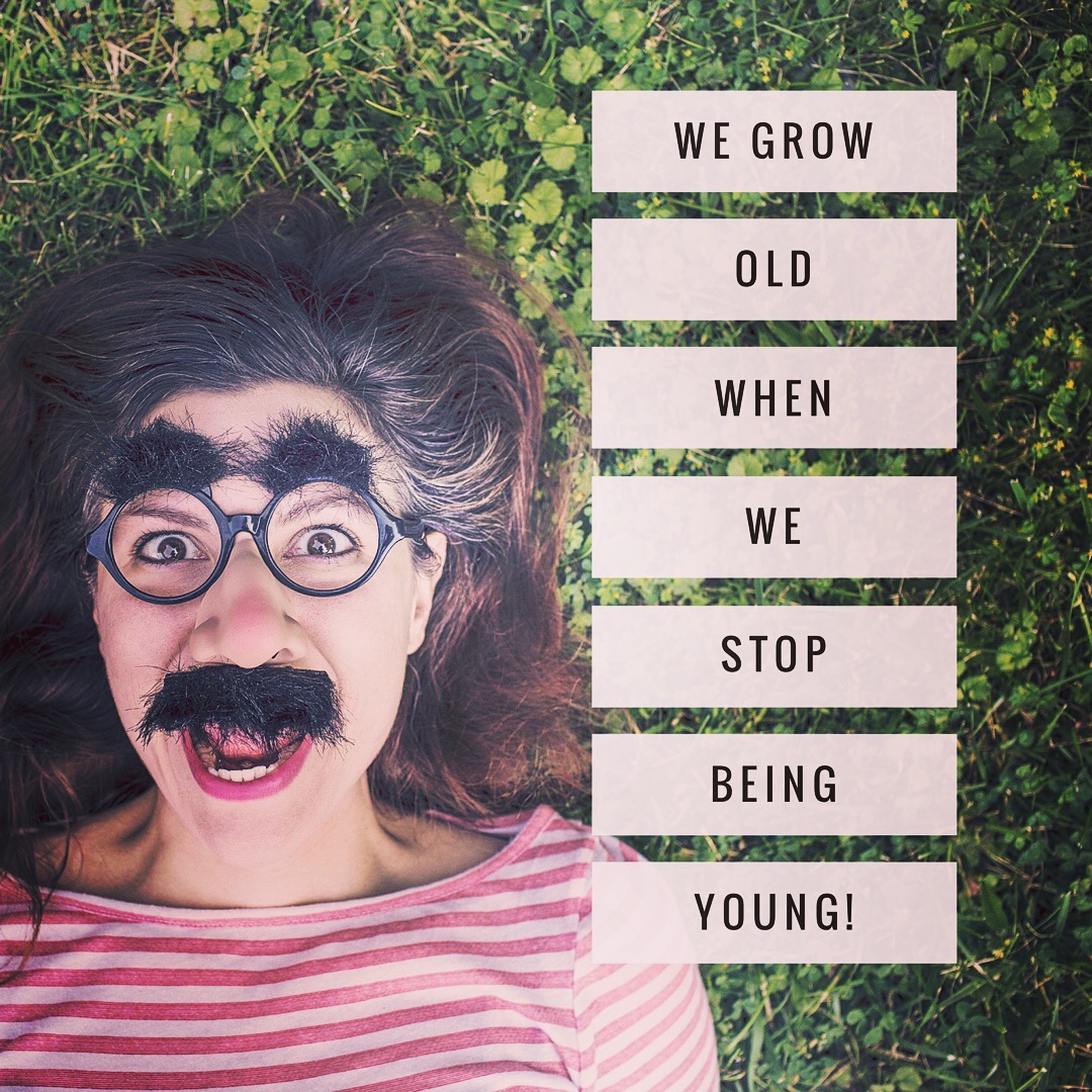We Grow old when we stop being young