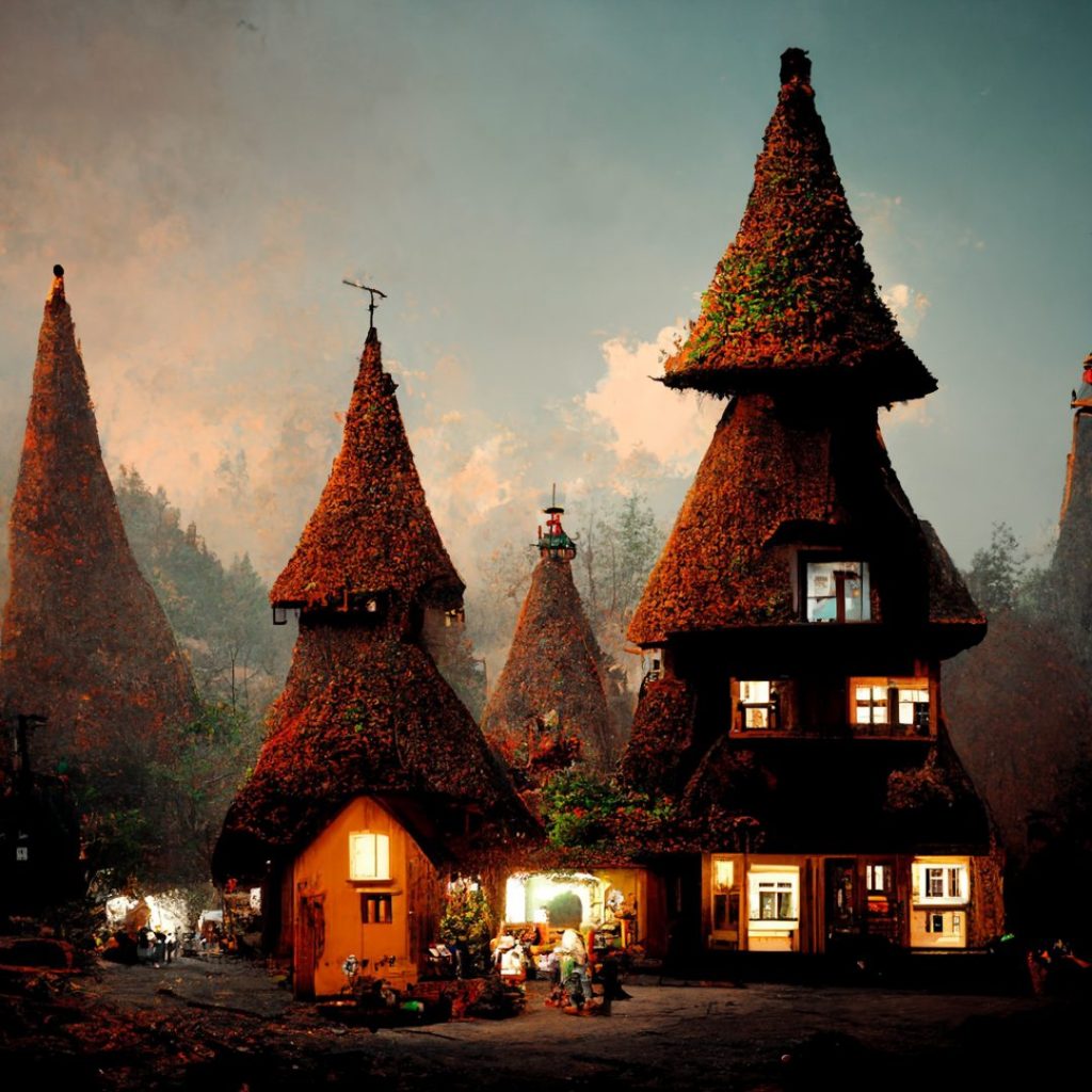 Frank3D german blackforest village with human like gnomes b6903d07 ddf1 4001 9957 470de42d862b