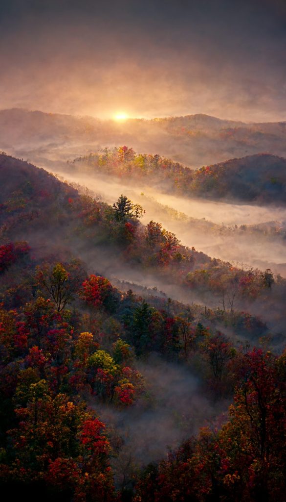 Frank3D early morning fog colorful sunrise appalachian mountain 93dc1ad8 9a0c 4096 b26a 788f326715f6