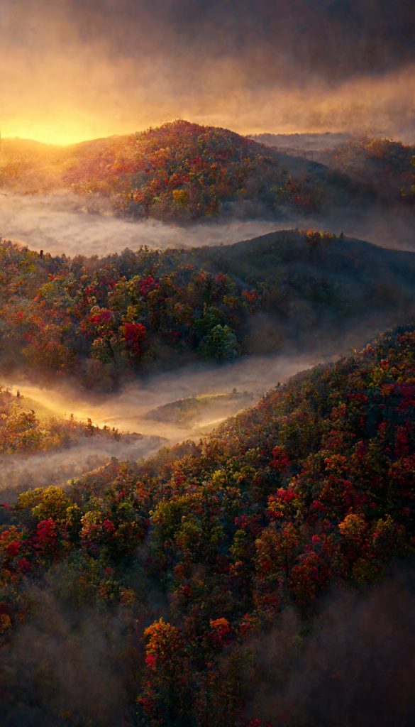 Frank3D early morning fog colorful sunrise appalachian mountain e7a04984 b4f3 45e9 bc83 9eeb153a5ebd