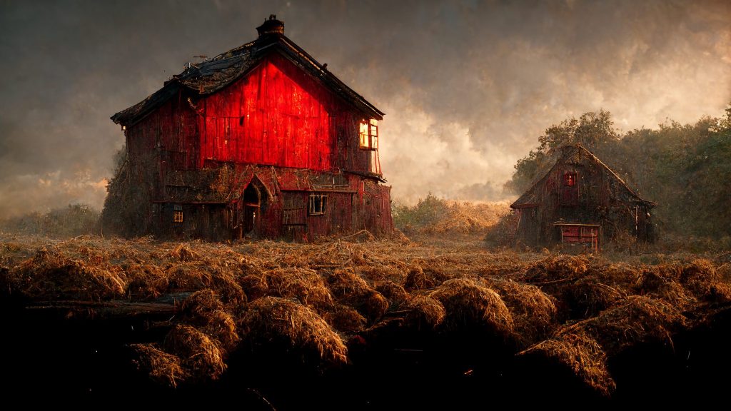 Frank3D old red barn at harvest time low cinematic lighting re 1e1d2bec f745 4f31 9849 1ef1d8799658