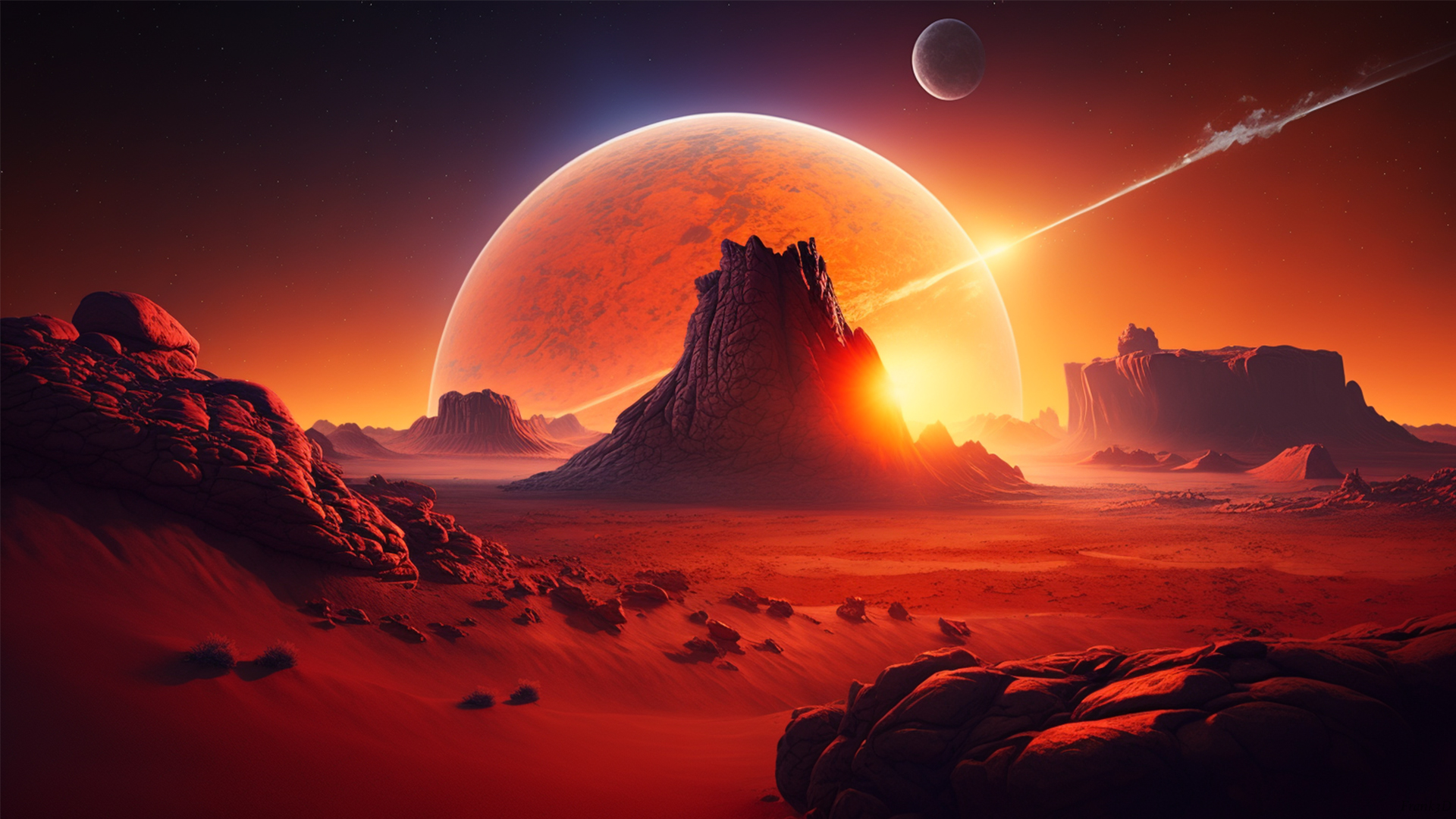 Red Planet Sunrise